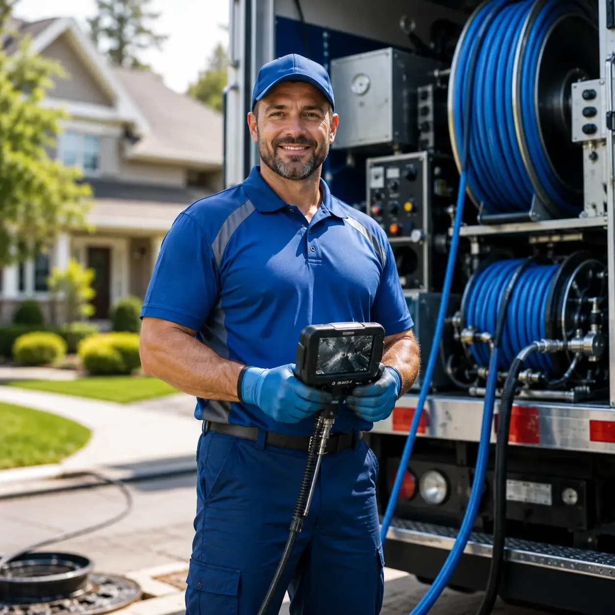 Local outdoor drain cleaning specialists in Fabens, TX